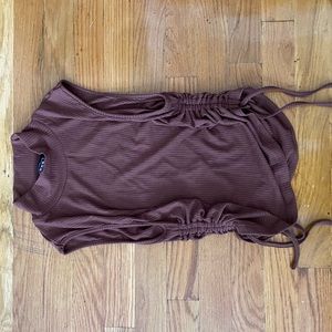 CIDER tight sleeveless turtleneck. extremely comfortable! never worn.